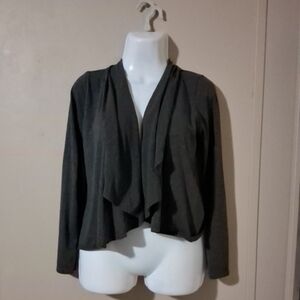 ⚡️5/$20… Black Draped Cardigan